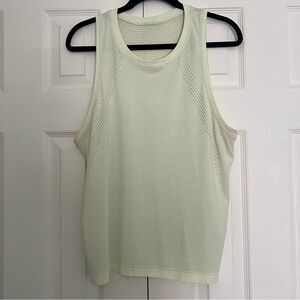 Lululemon citron workout tank